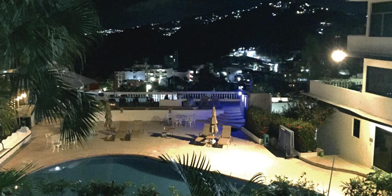 Villa Guitarron Gran Terraza Vista Espectacular 6 Huespedes Piscina Gigante Acapulco Exterior photo