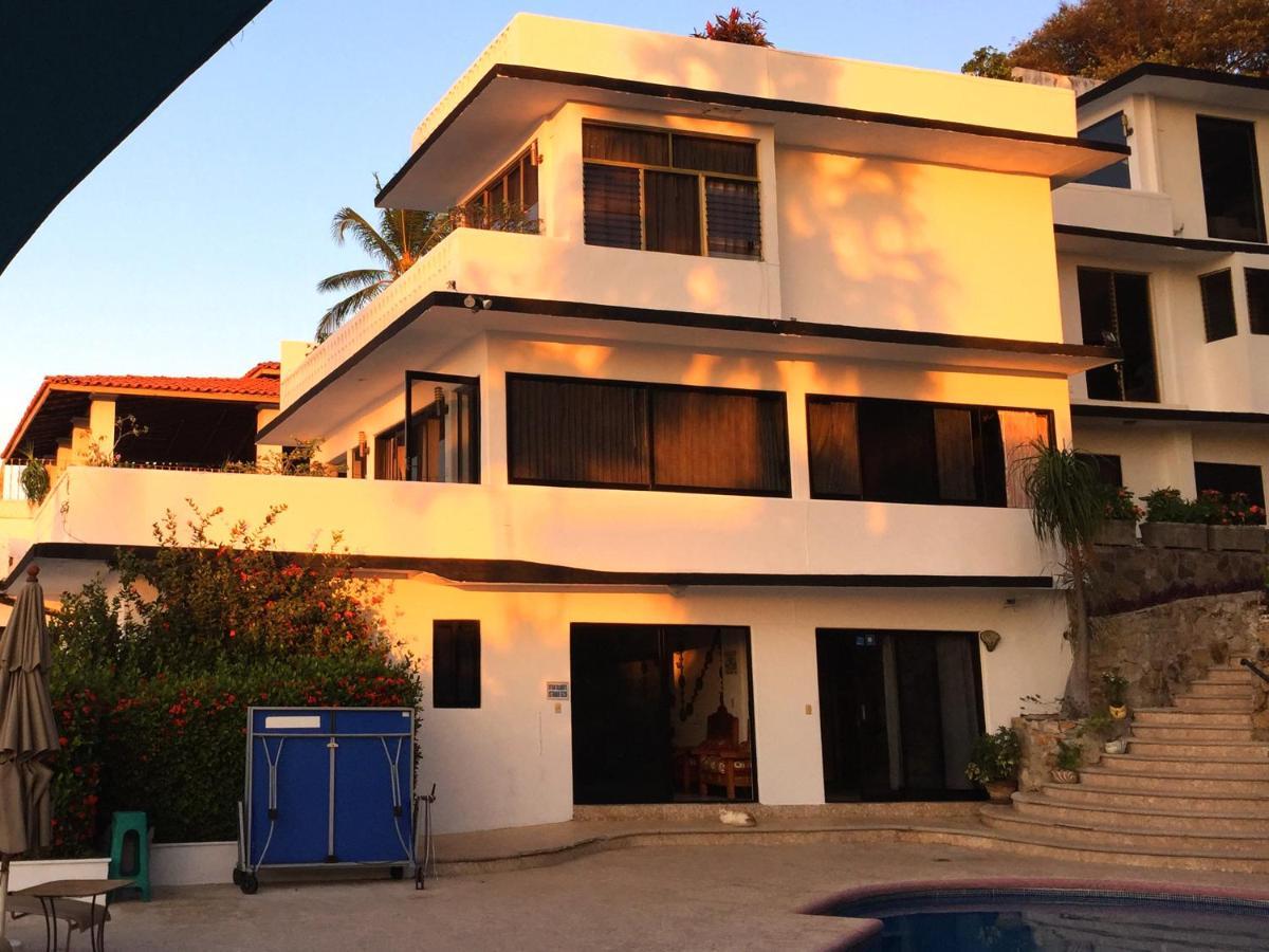 Villa Guitarron Gran Terraza Vista Espectacular 6 Huespedes Piscina Gigante Acapulco Exterior photo